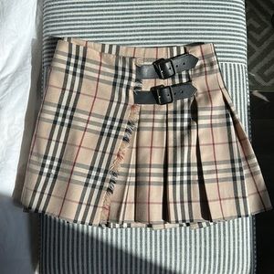 Burberry Pleated Skirt